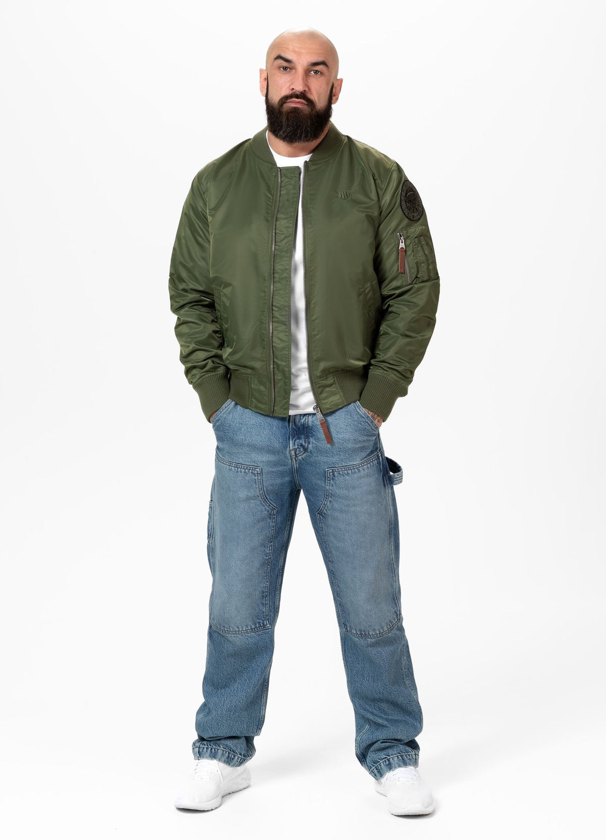 Men&#39;s transitional jacket MA-1 Logo