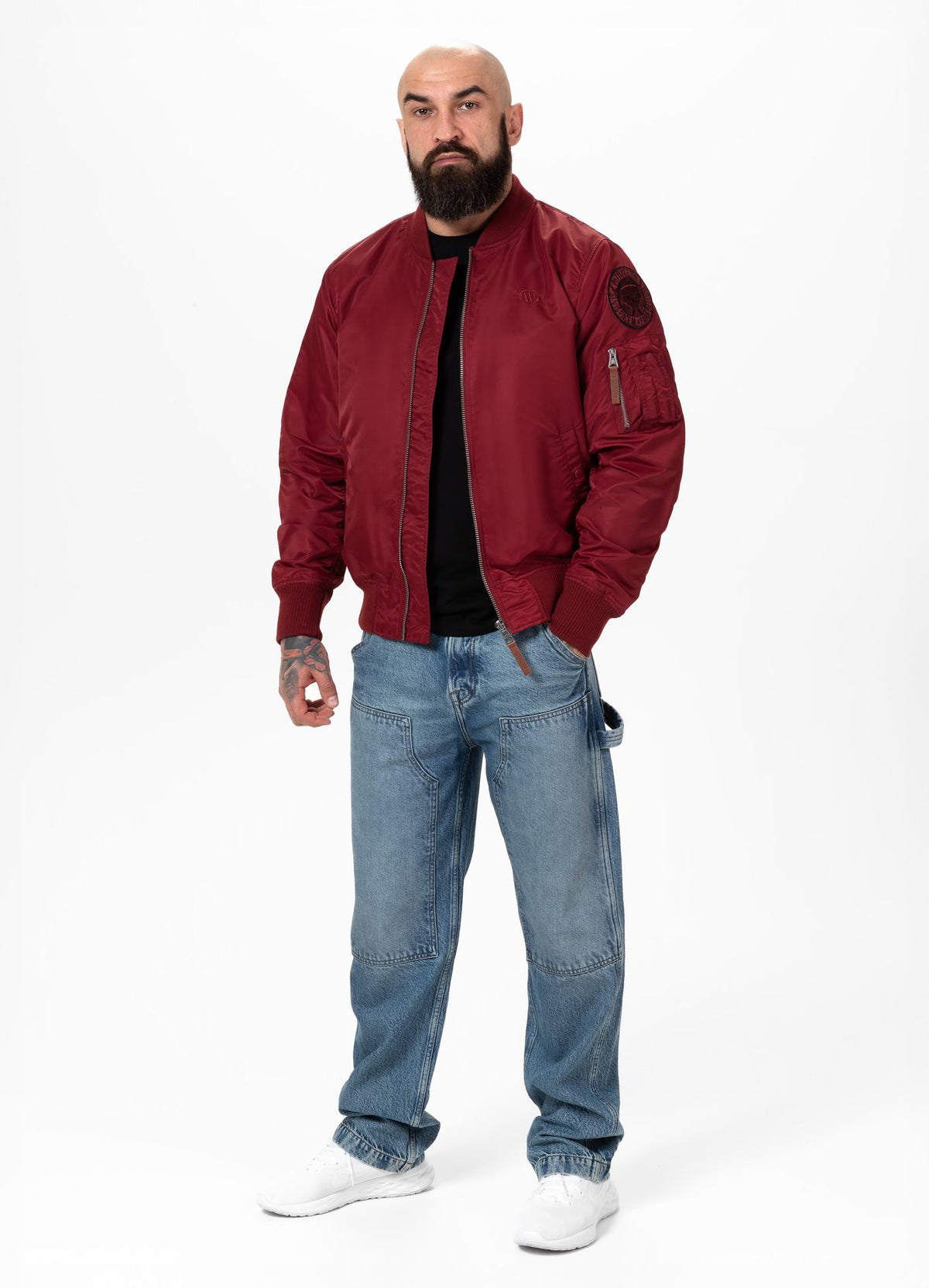 Men&#39;s transitional jacket MA-1 Logo