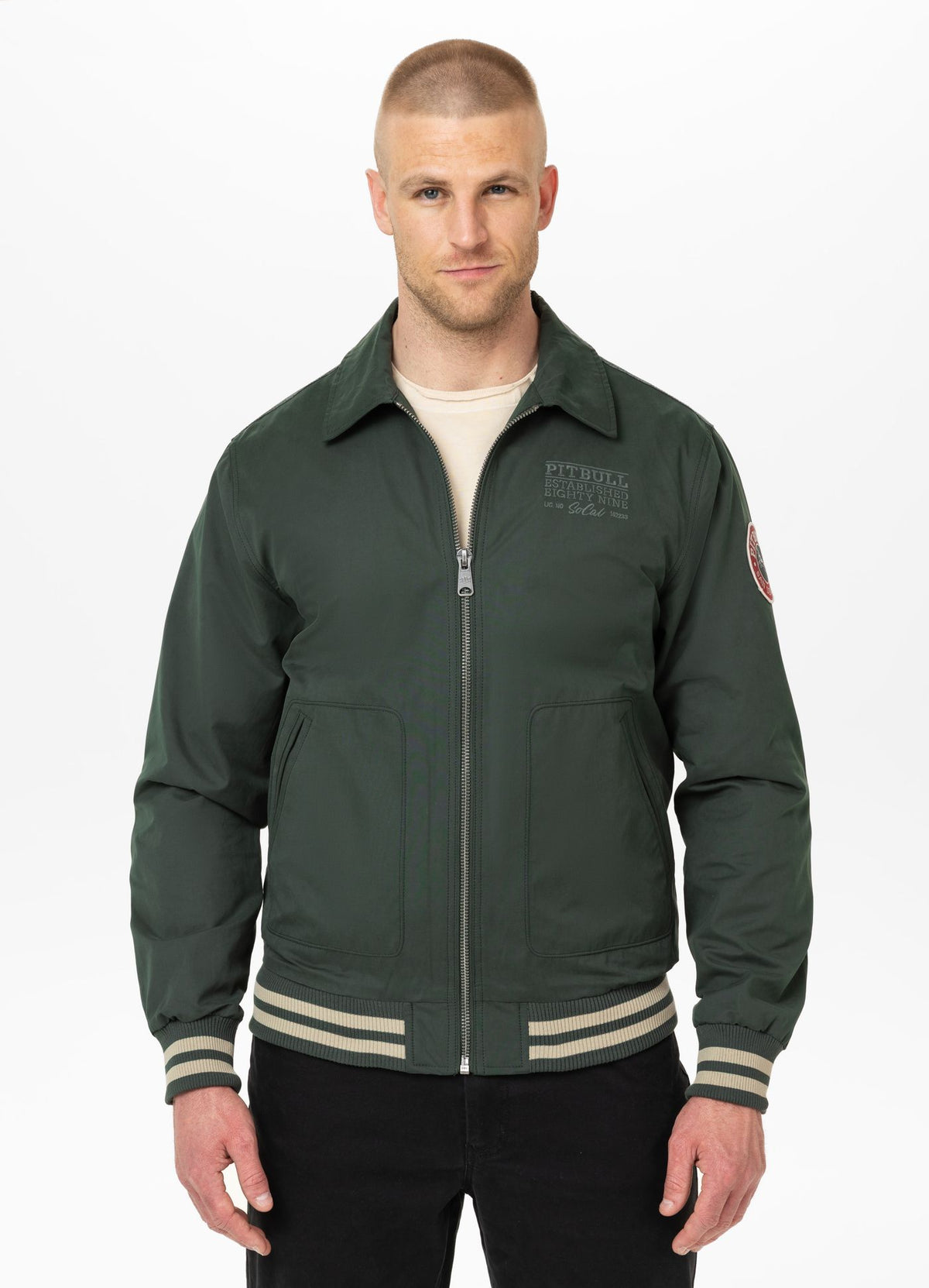 Men&#39;s jacket PIONEER - Dark green