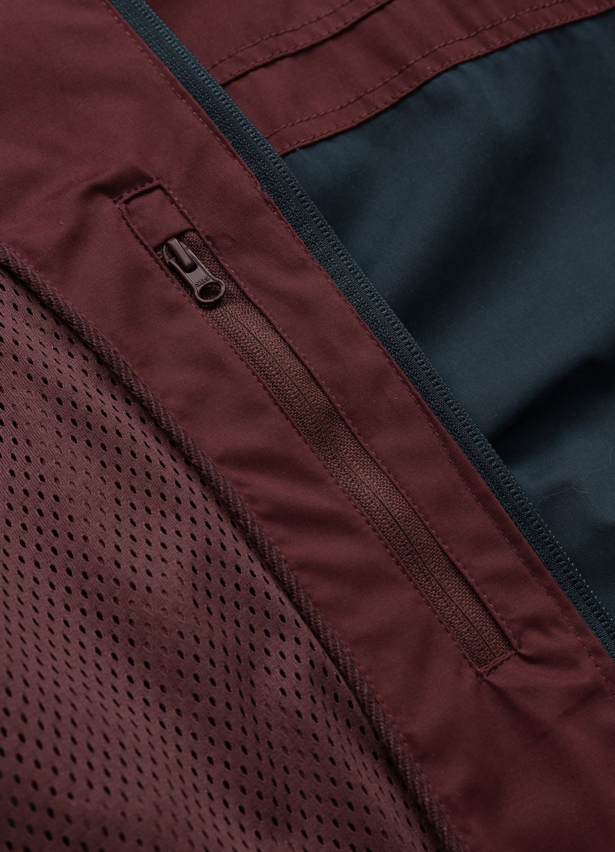 Men&#39;s hooded jacket 2 Color Longwood - Burgundy/Navy