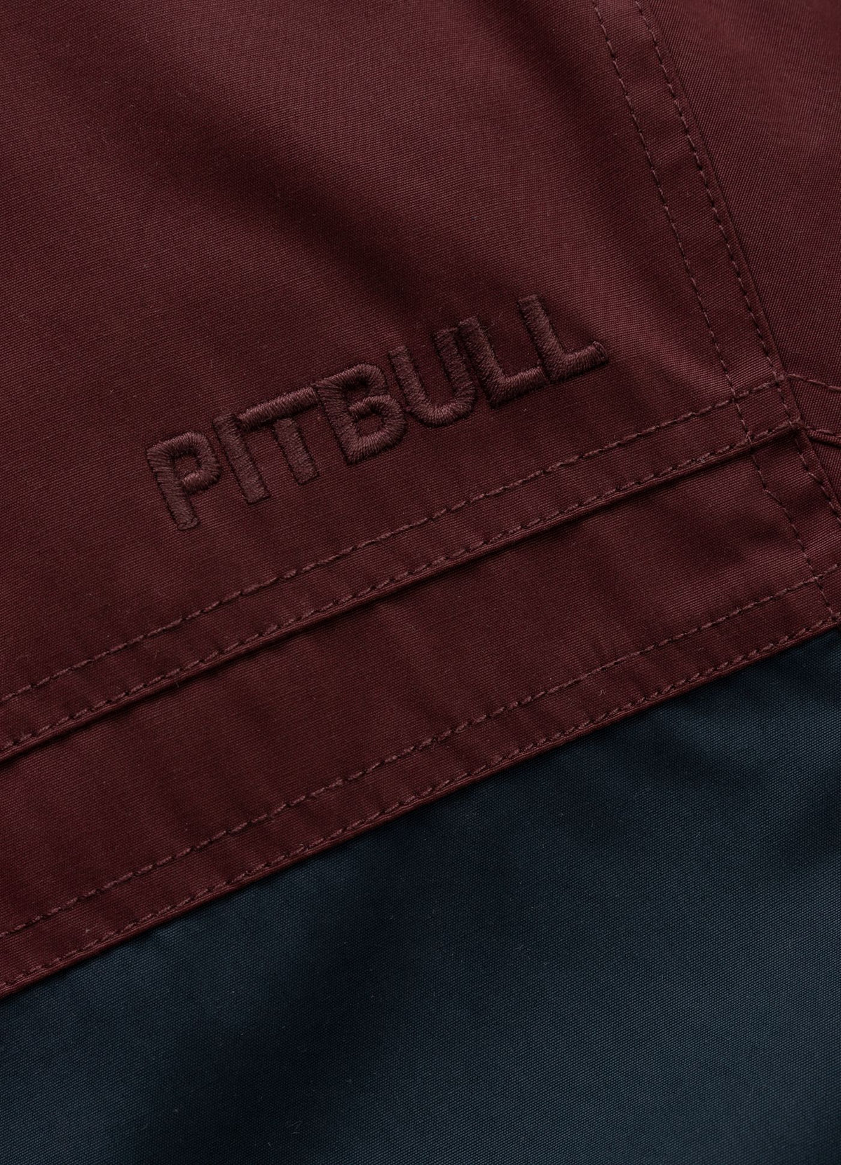 Men&#39;s hooded jacket 2 Color Longwood - Burgundy/Navy