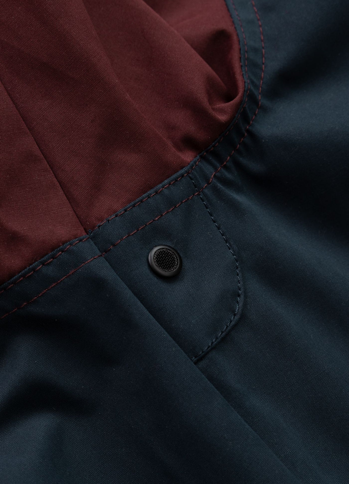 Men&#39;s hooded jacket 2 Color Longwood - Burgundy/Navy