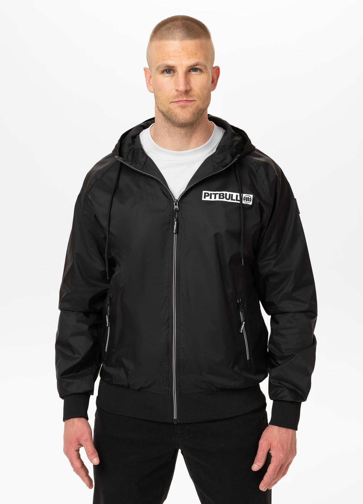 Men&#39;s hooded jacket Athletic Hilltop - Black