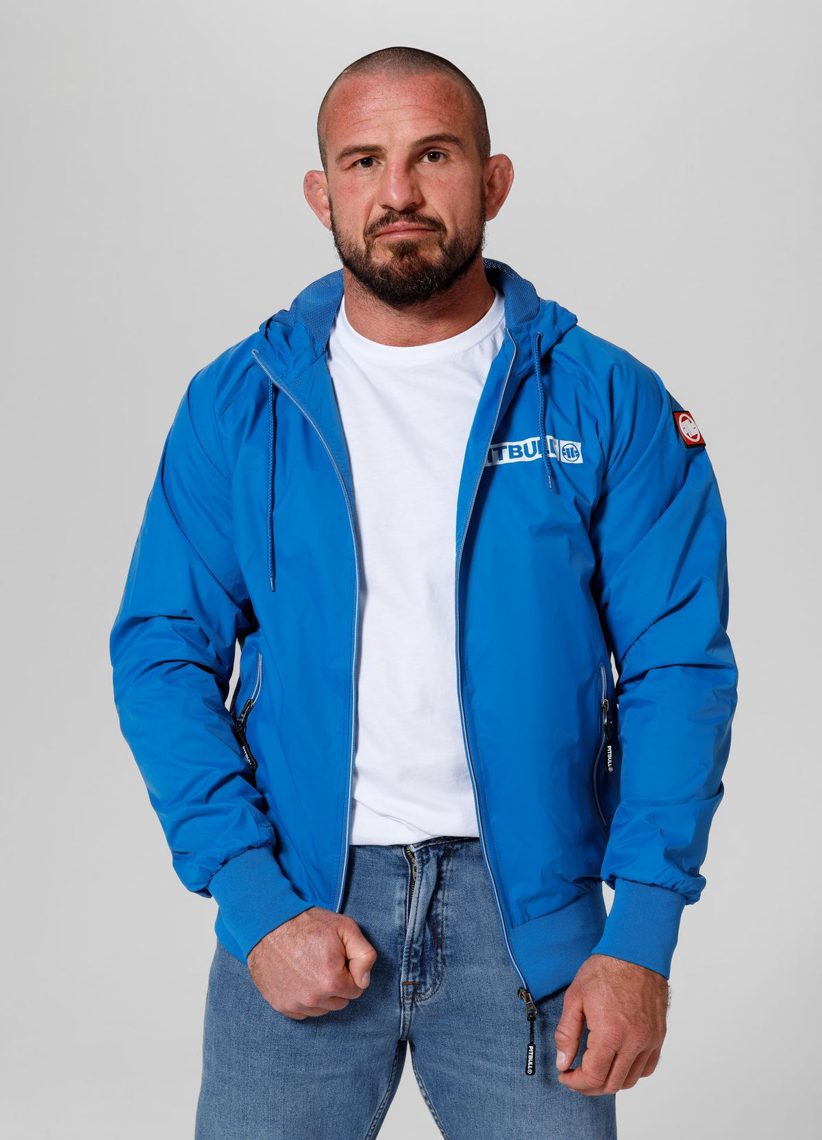 Men&#39;s transitional hooded jacket Athletic Logo