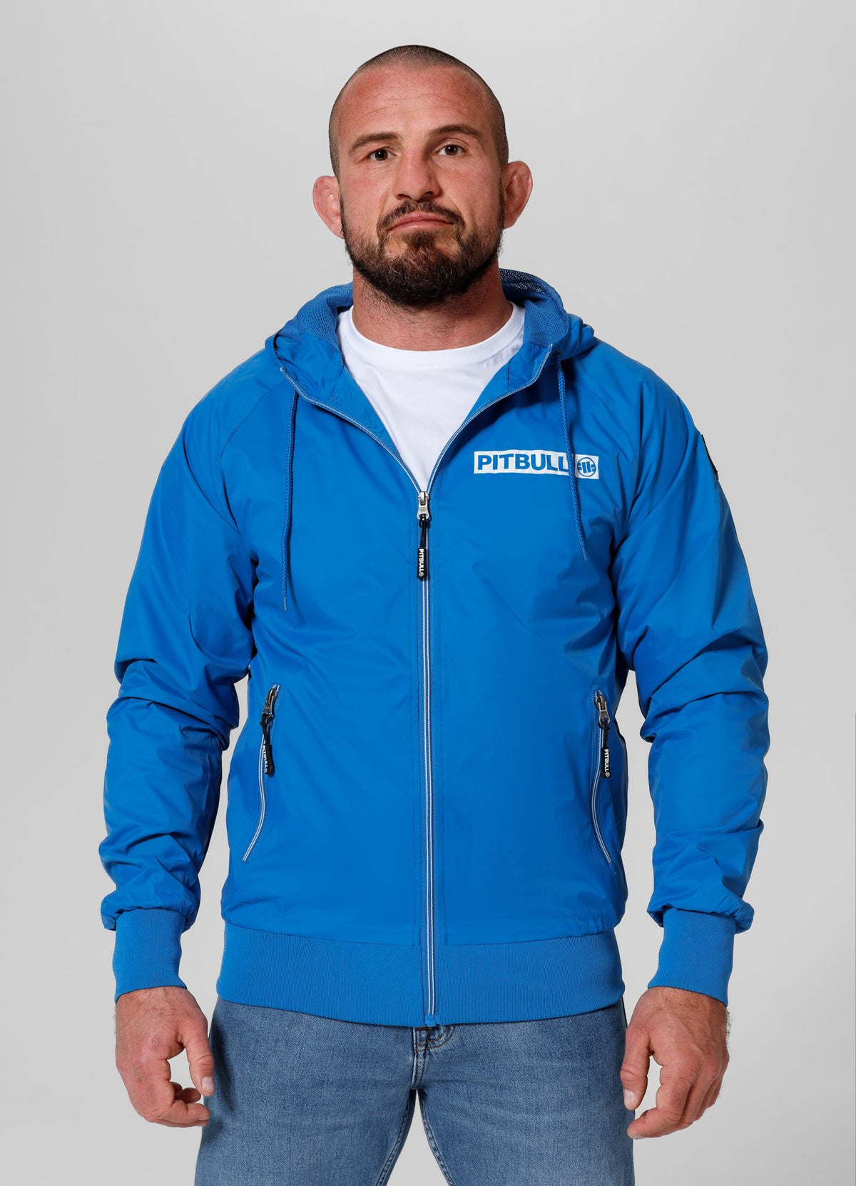 Men&#39;s transitional hooded jacket Athletic Logo