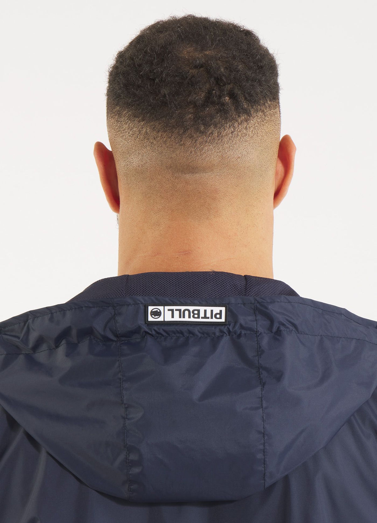 Men&#39;s hooded jacket Athletic Logo - Navy