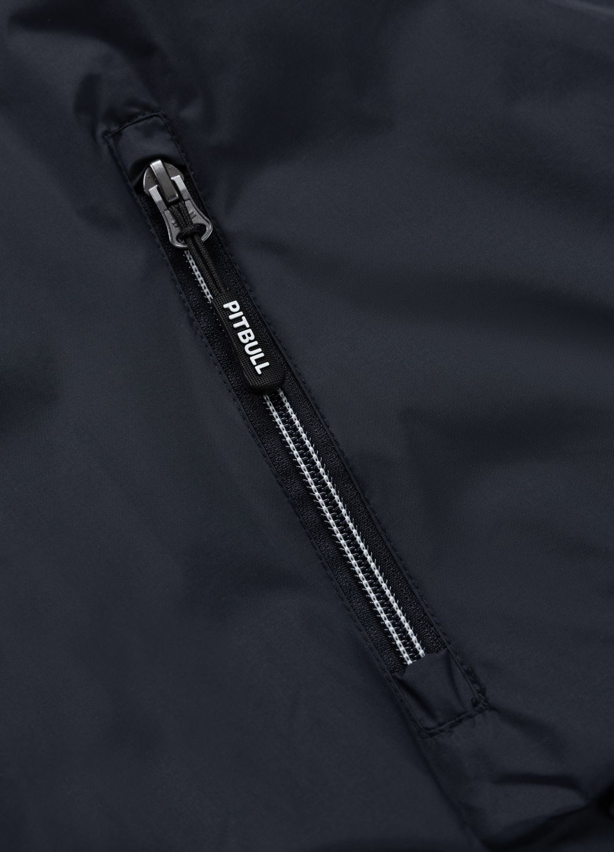 Men's hooded jacket Athletic Logo - Navy