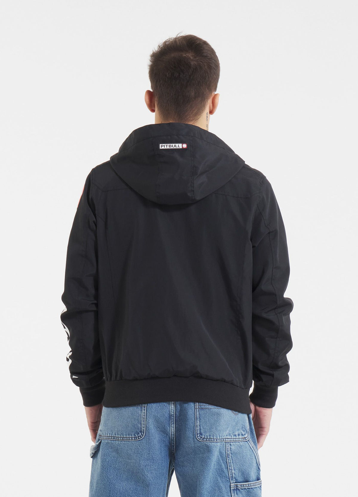 Men&#39;s hooded jacket Cabrillo Summer - Black