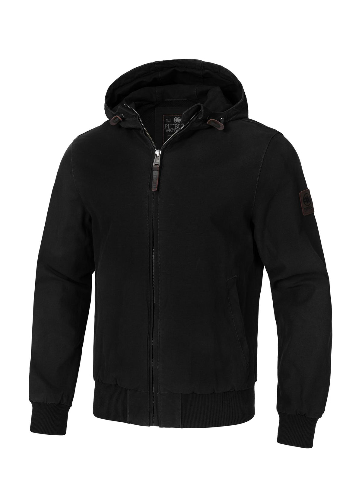 Men&#39;s transitional hooded jacket Crimson