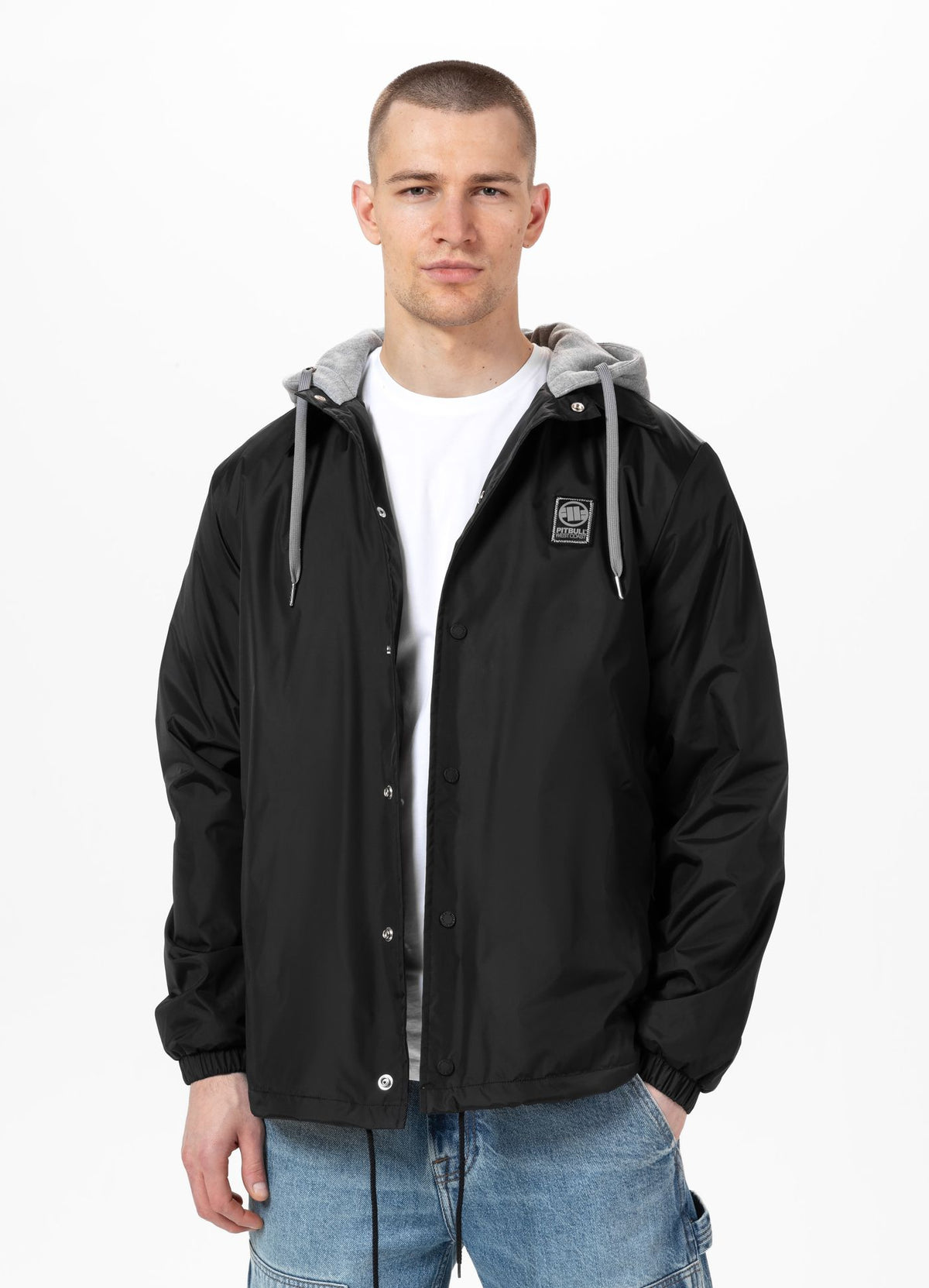 Men&#39;s transitional hooded jacket Donaker