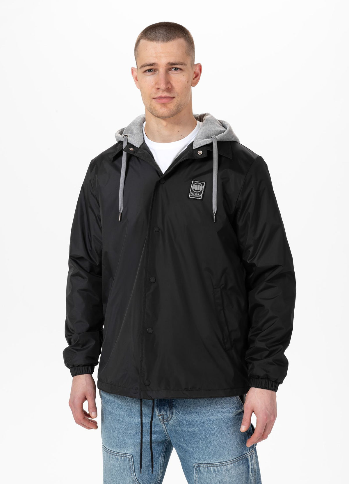 Men&#39;s transitional hooded jacket Donaker