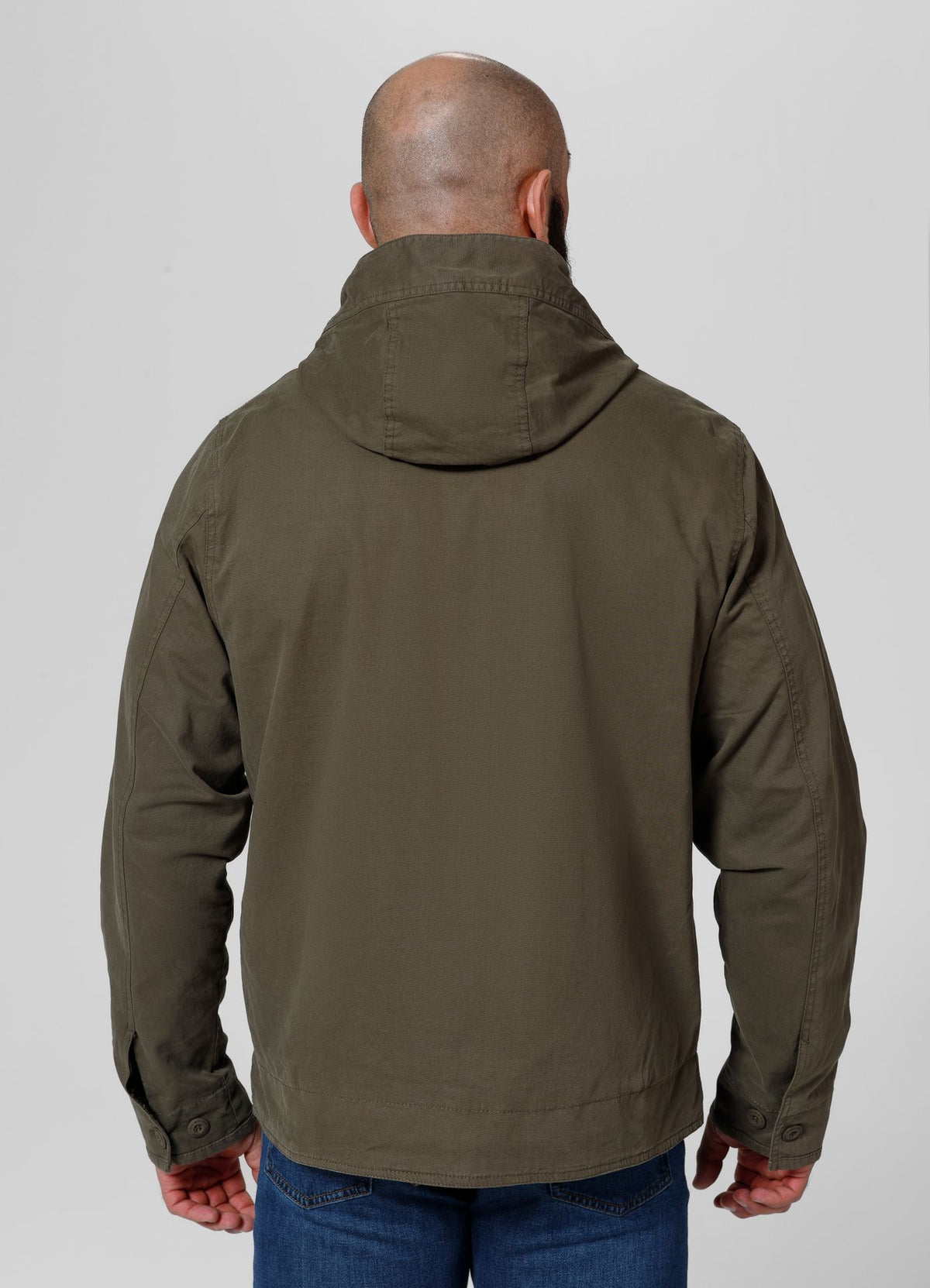 Men&#39;s transitional hooded jacket Fallon