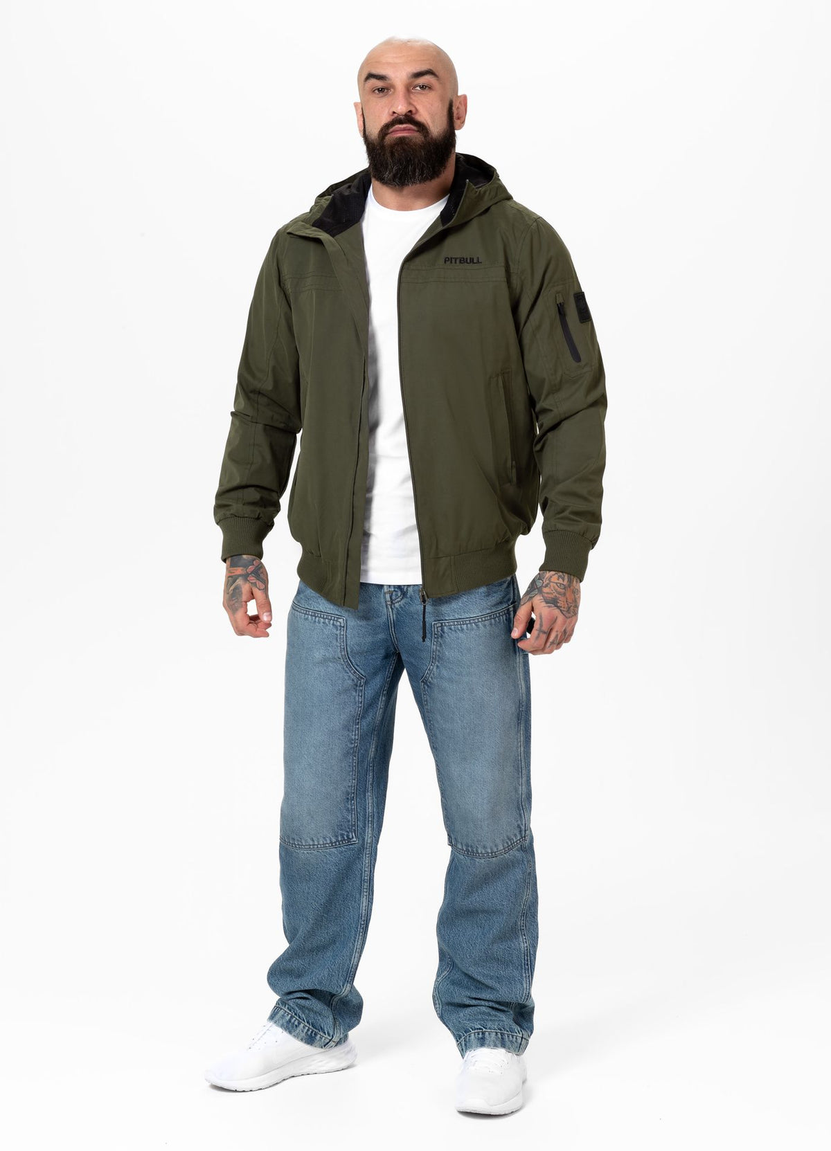 Men&#39;s transitional hooded jacket Longwood