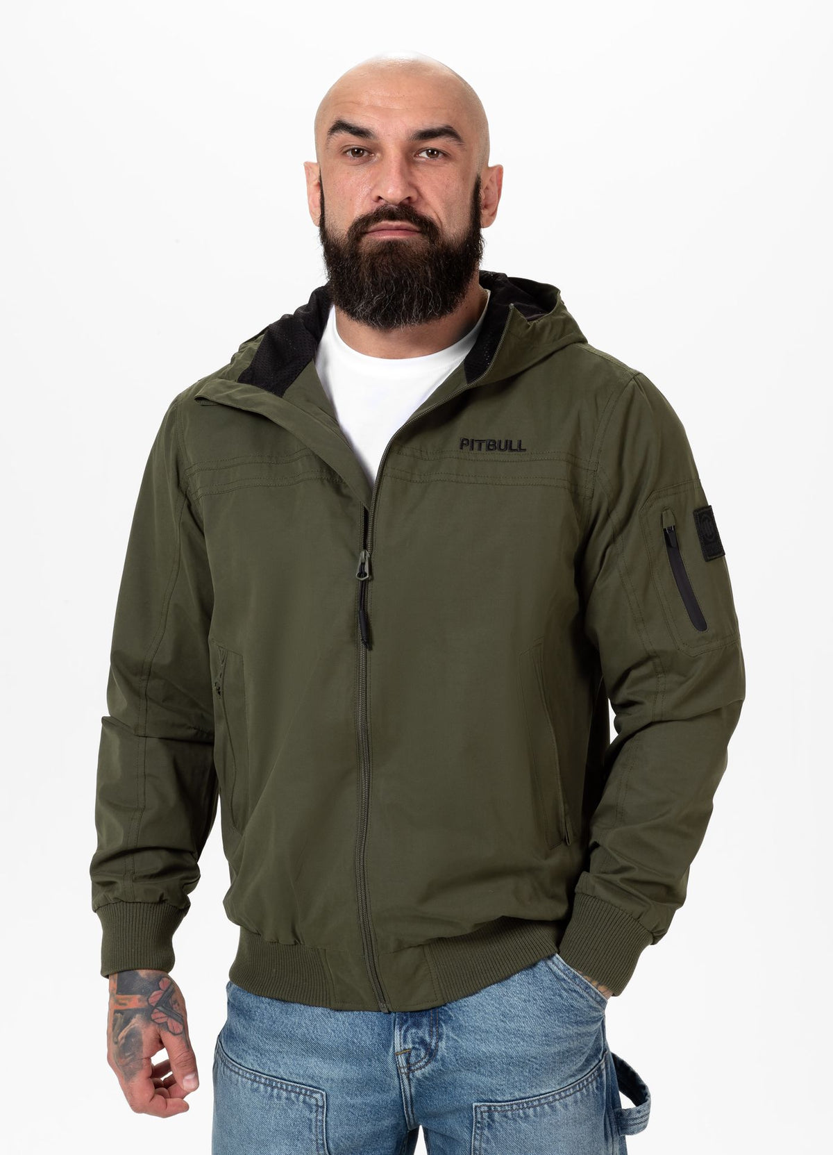 Men&#39;s transitional hooded jacket Longwood