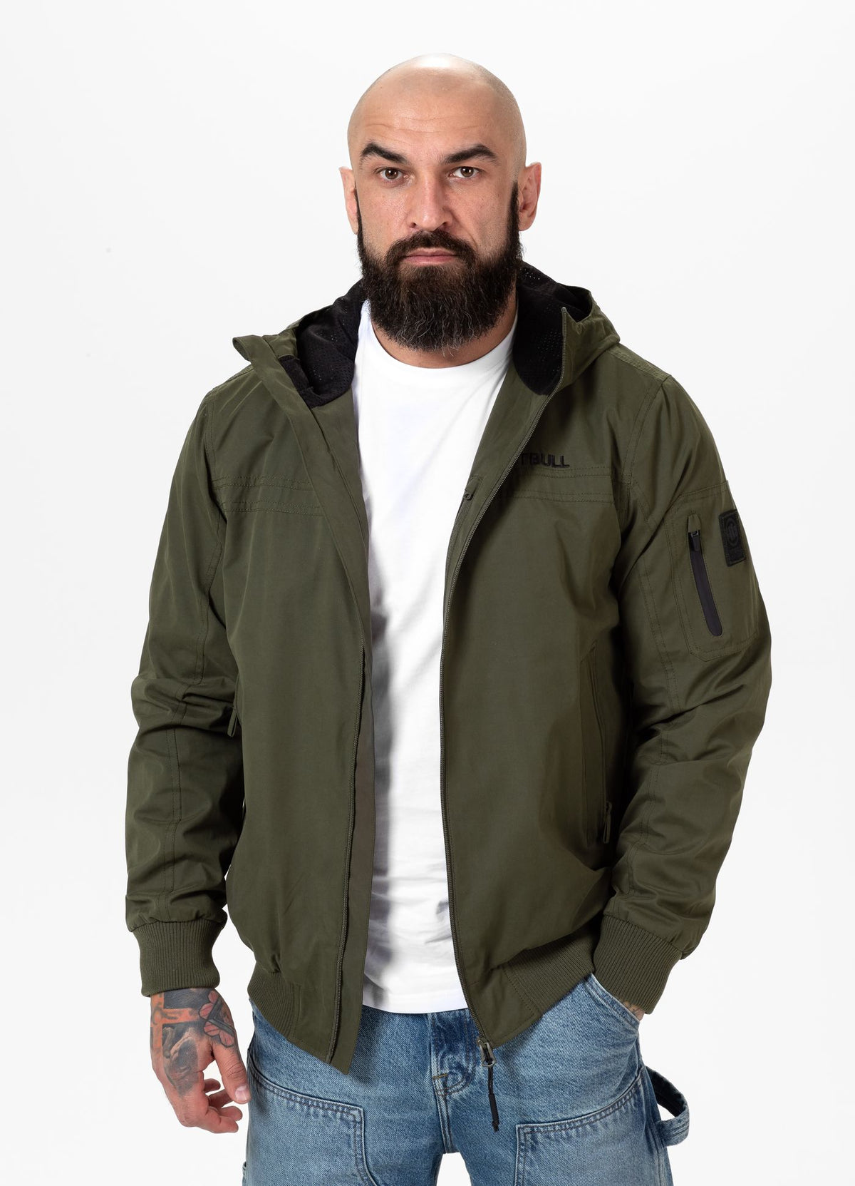 Men&#39;s transitional hooded jacket Longwood