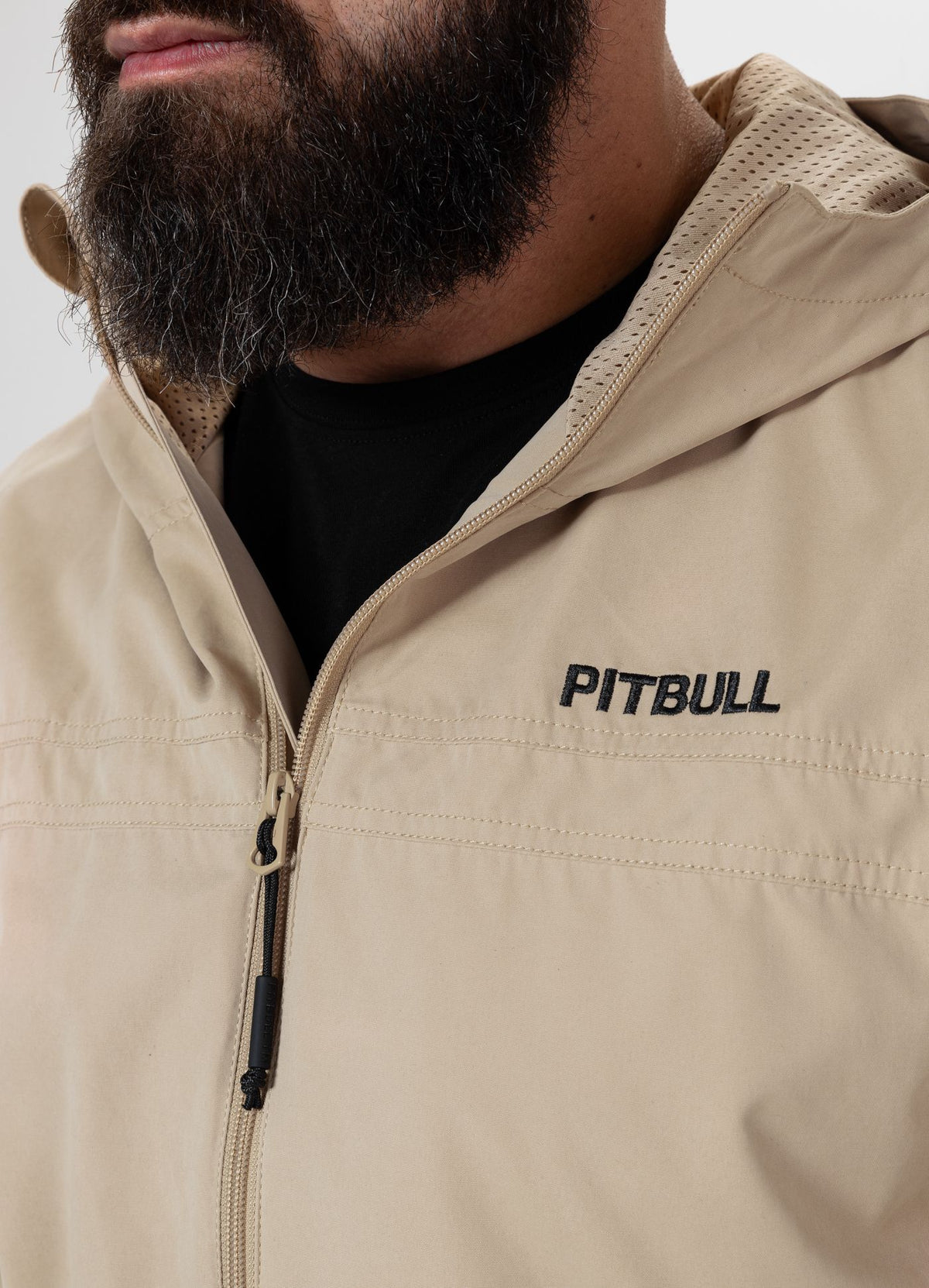 Men&#39;s hooded jacket Longwood - Sand