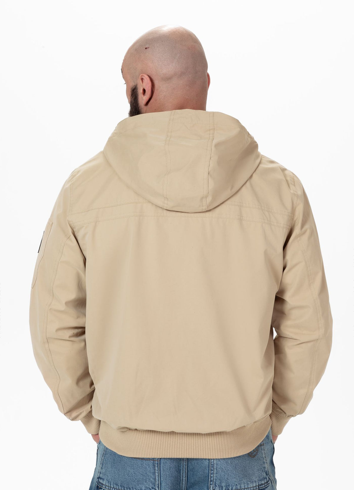 Men&#39;s hooded jacket Longwood - Sand