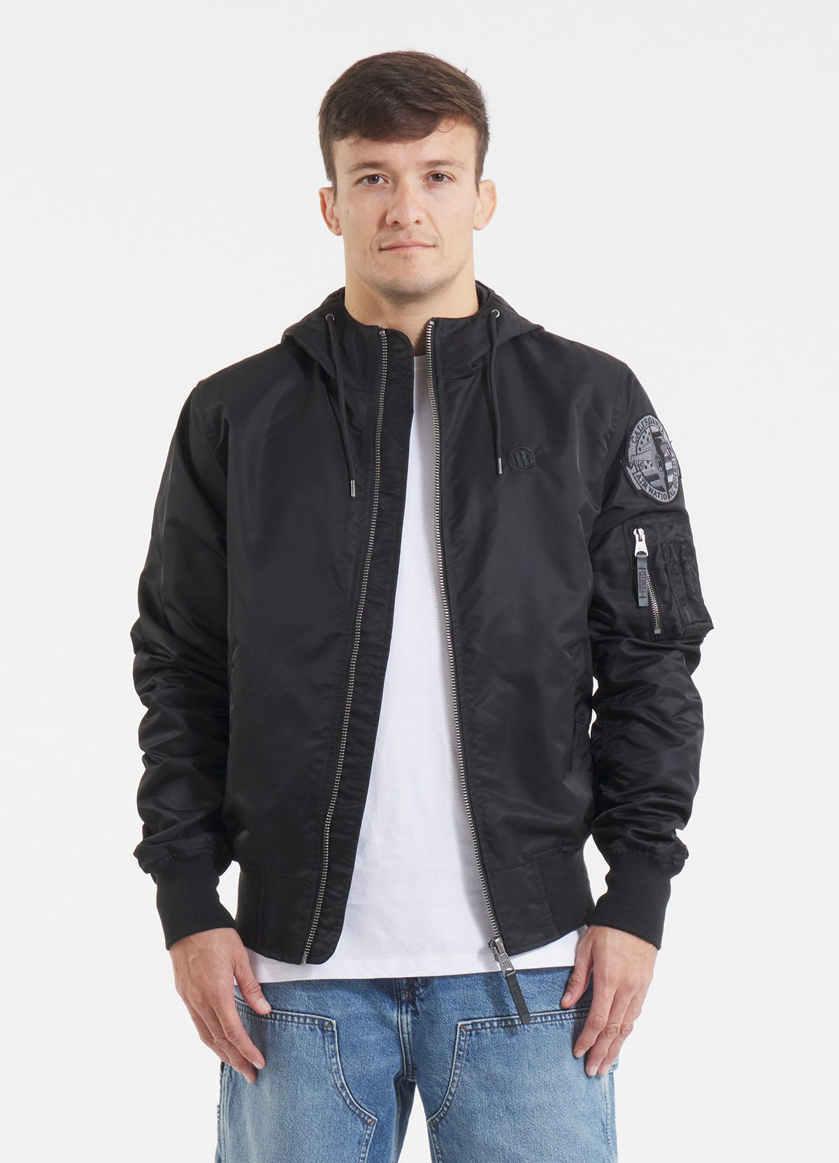 Men&#39;s hooded jacket Starwood II - Black