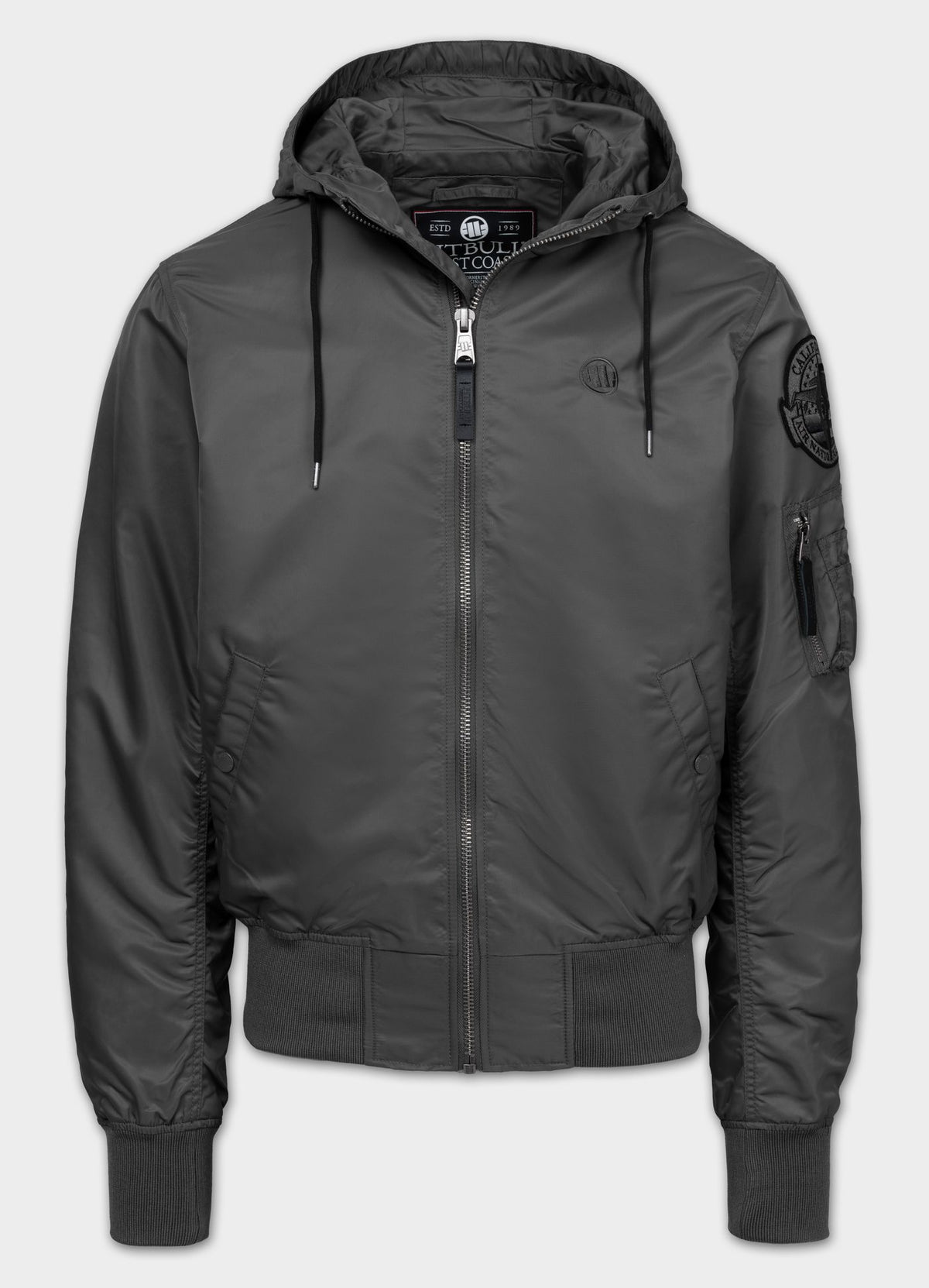 Men's hooded jacket Starwood II - Graphite