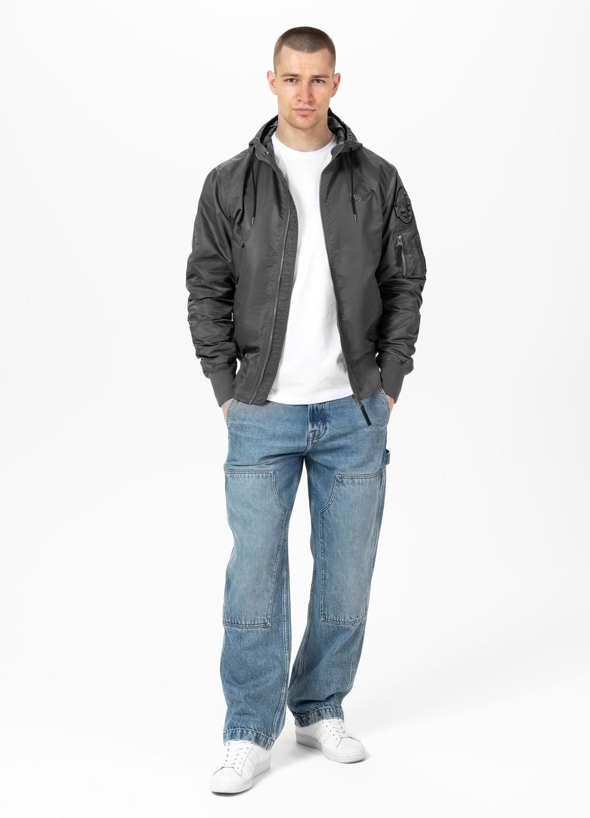 Men&#39;s transitional hooded jacket Starwood II