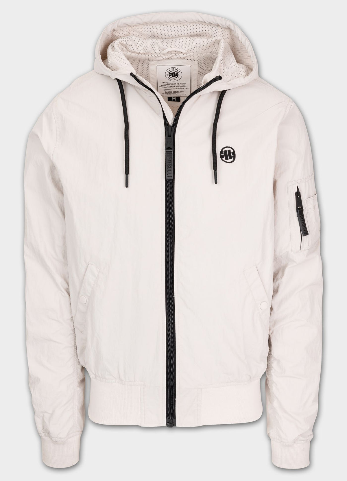 Men&#39;s hooded jacket STEIN - Offwhite