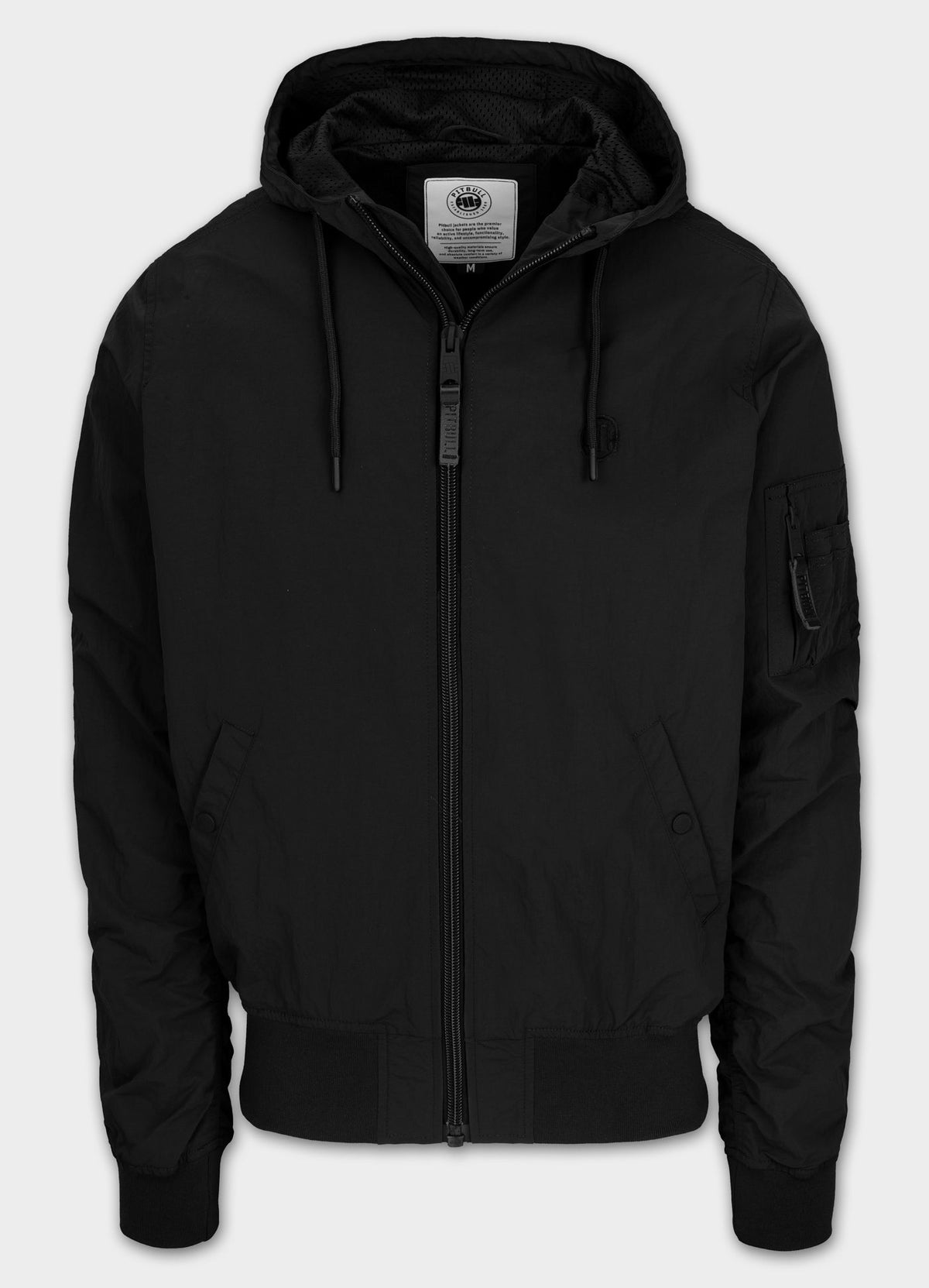 Men&#39;s hooded jacket STEIN - Black