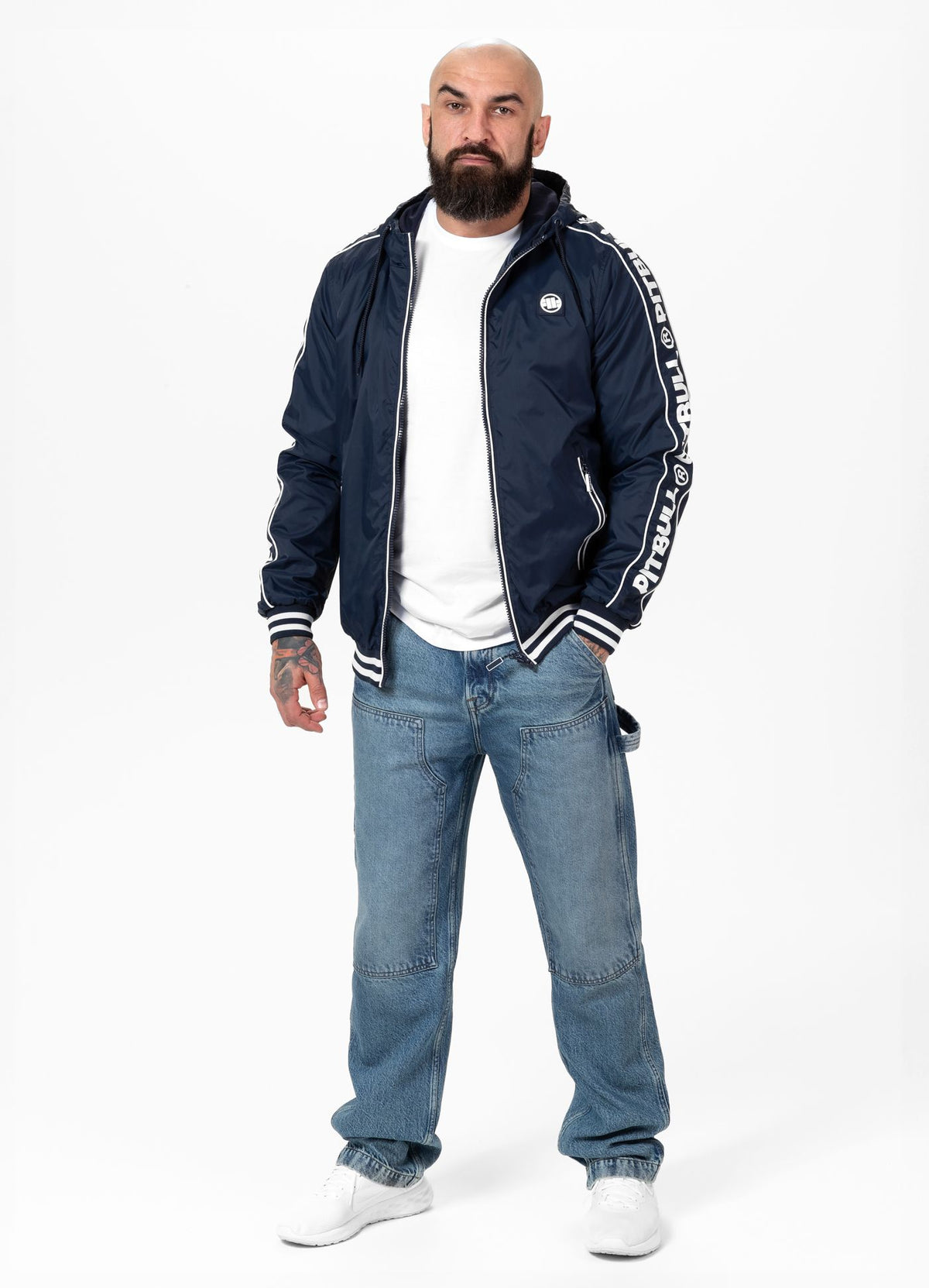 Men&#39;s hooded jacket Whitewood - Navy