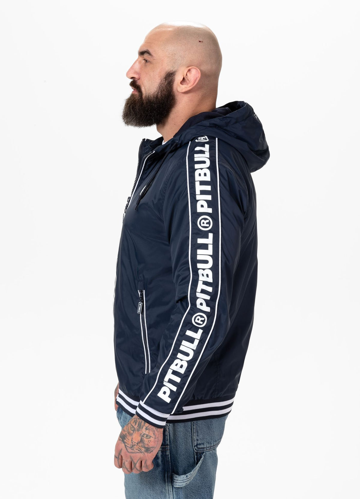 Men&#39;s hooded jacket Whitewood - Navy