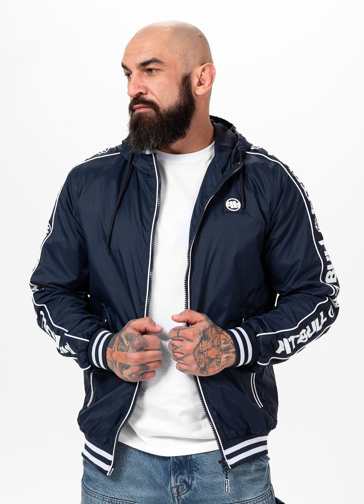 Men&#39;s hooded jacket Whitewood - Navy