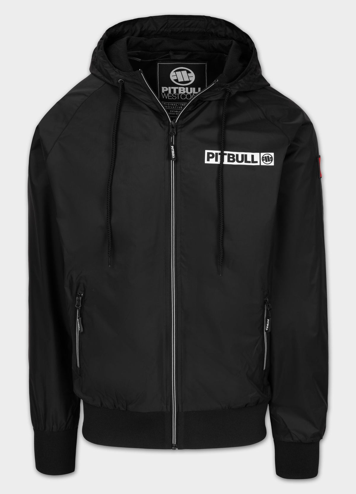 Transitional hooded jacket ATHLETIC LOGO