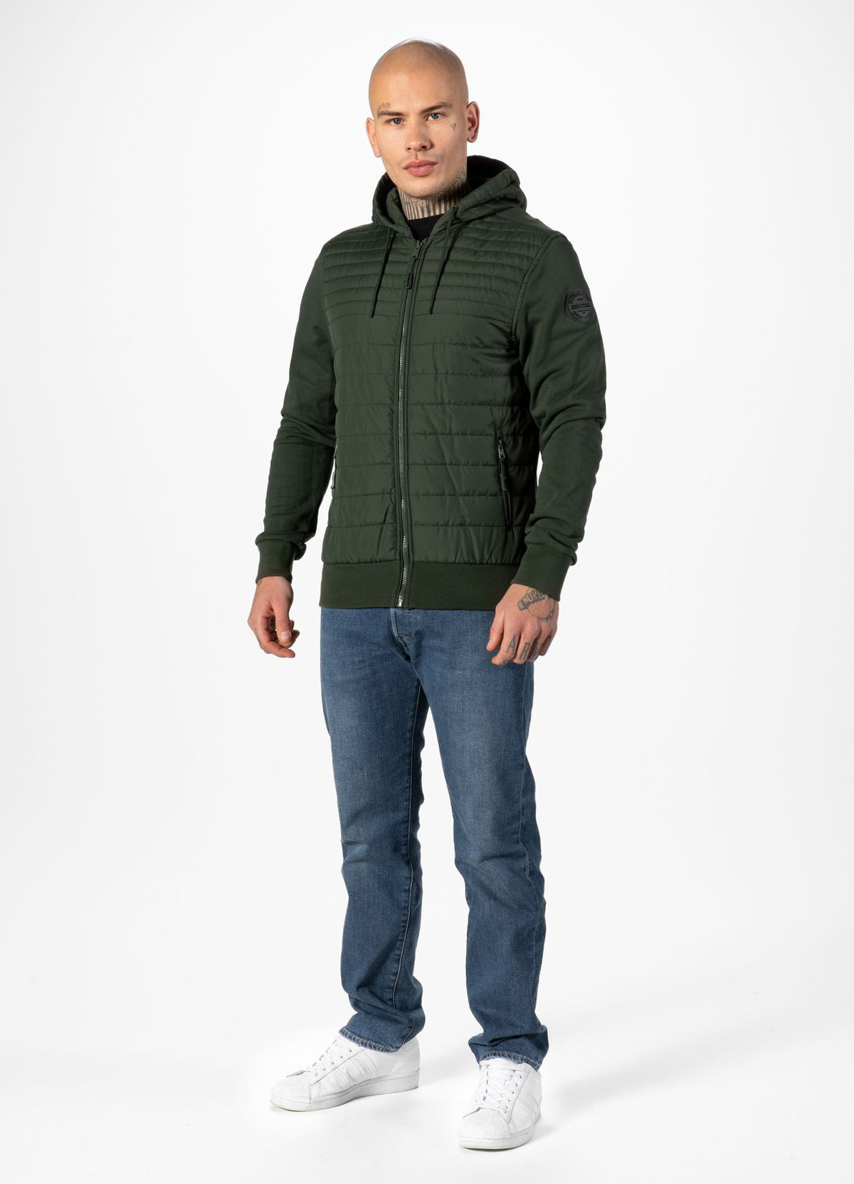 Men&#39;s transitional hooded jacket Flanders
