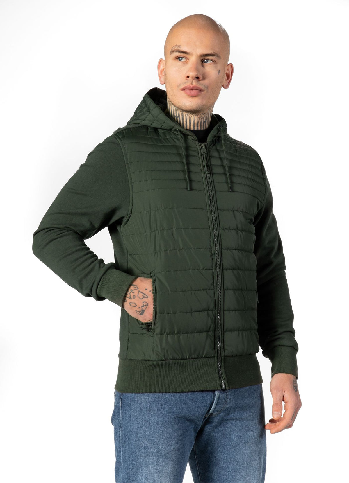 Men&#39;s transitional hooded jacket Flanders