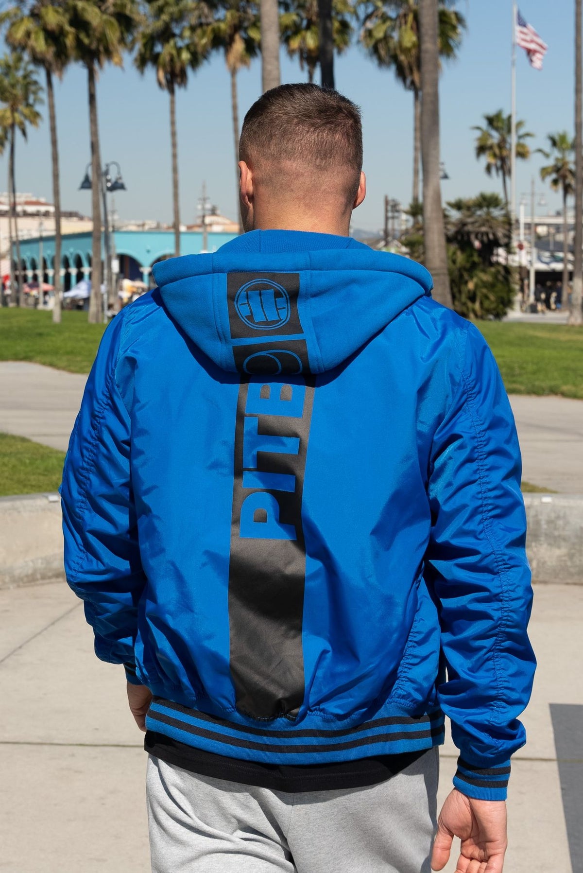 Men&#39;s transitional hooded jacket Nimitz