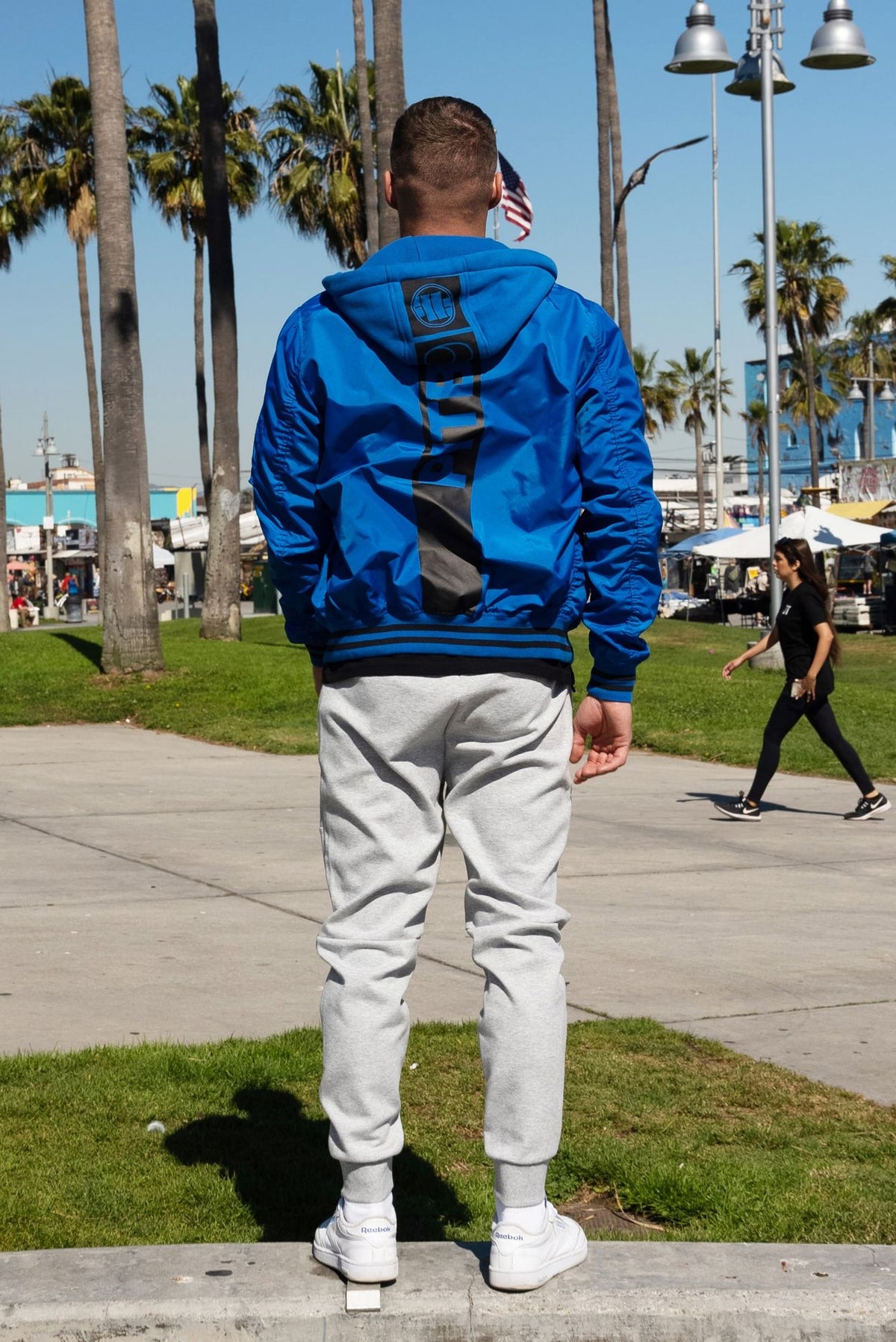 Men&#39;s transitional hooded jacket Nimitz