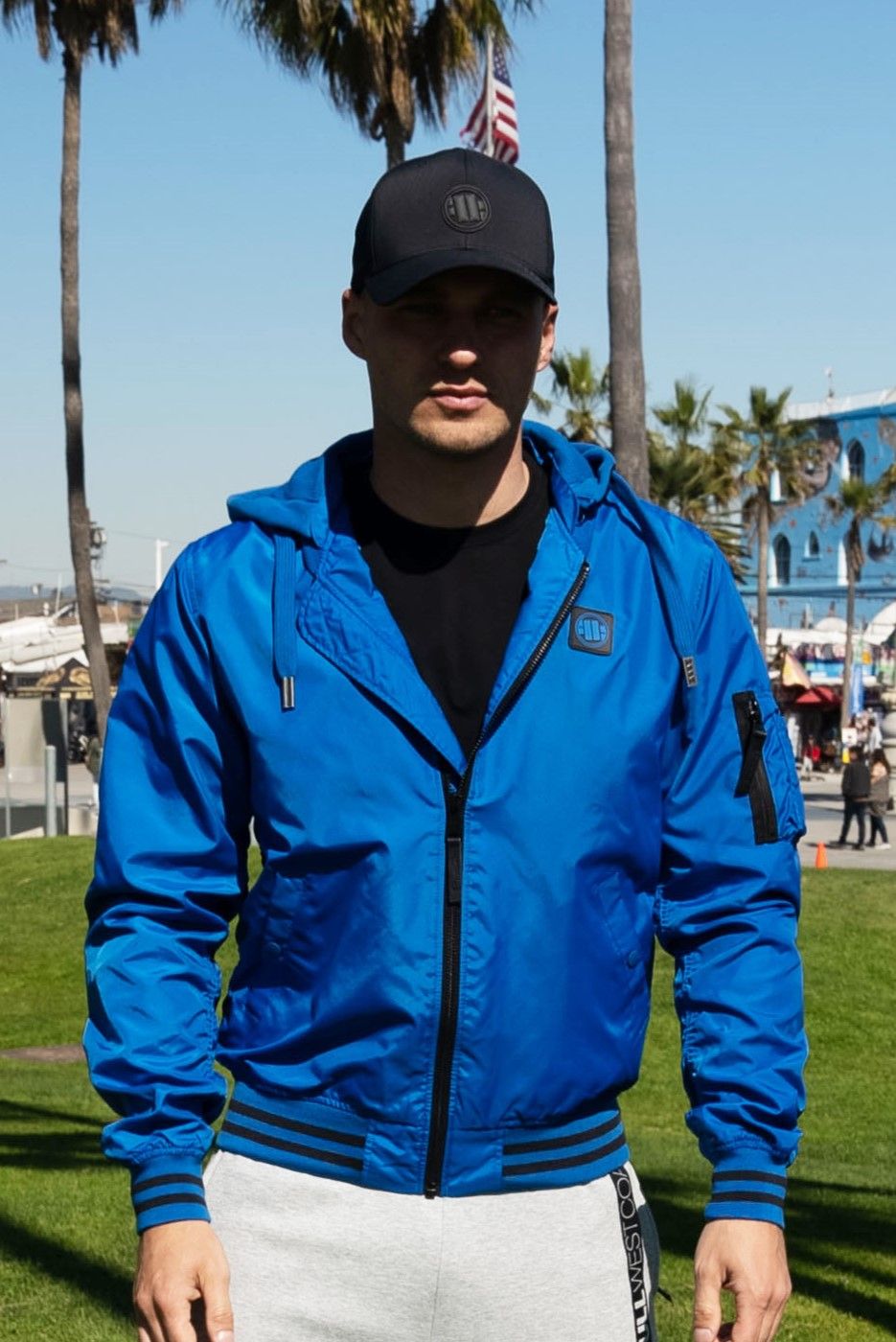 Men&#39;s transitional hooded jacket Nimitz