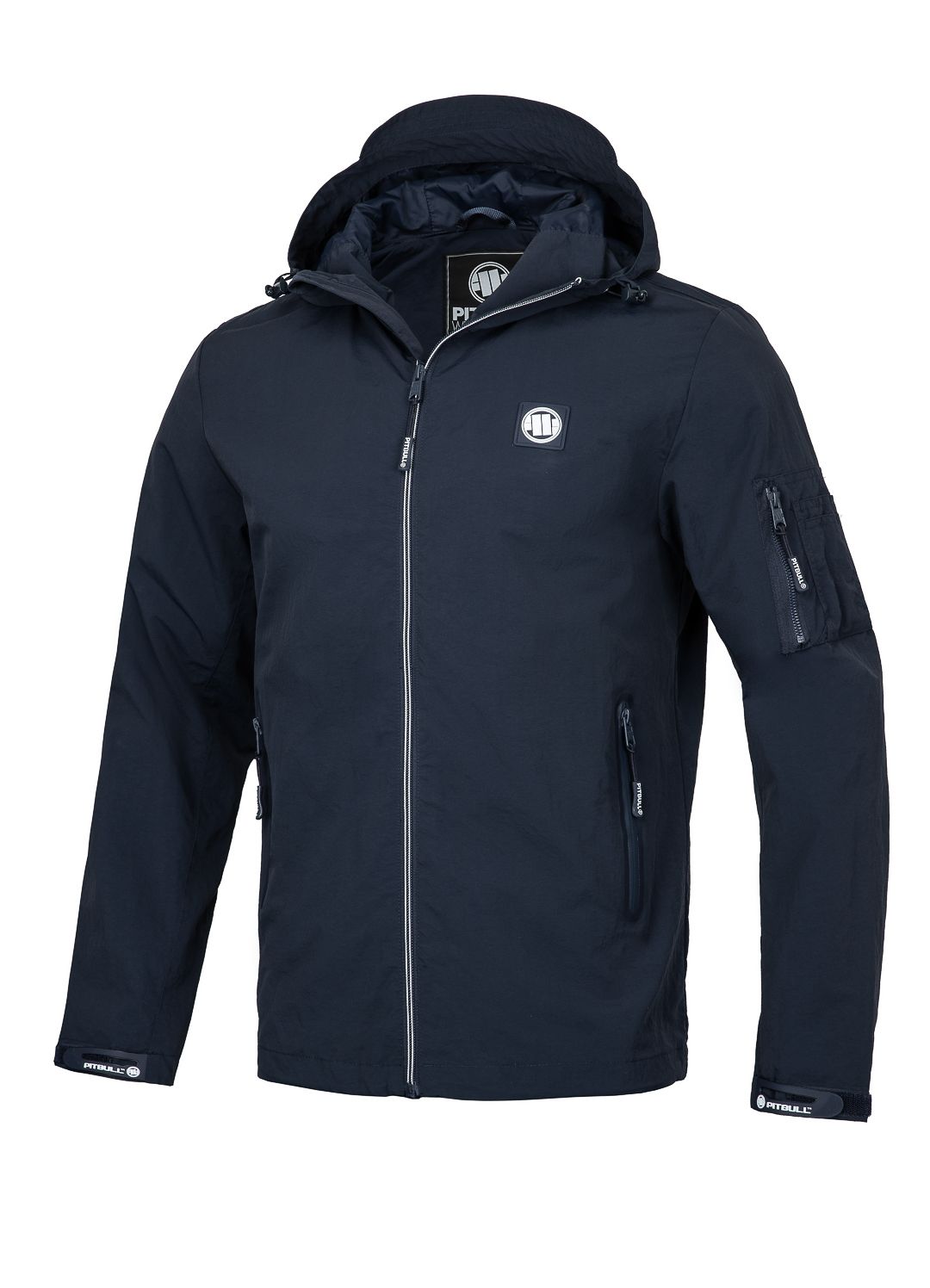 Men&#39;s transitional hooded jacket Spine