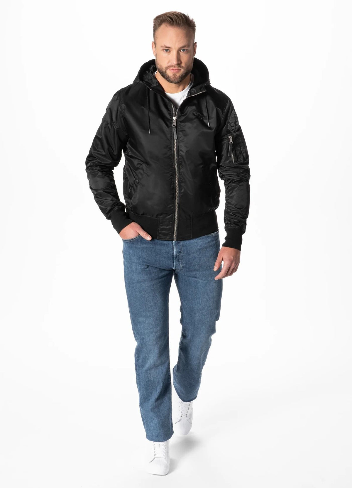 Men&#39;s transitional hooded jacket Starwood II