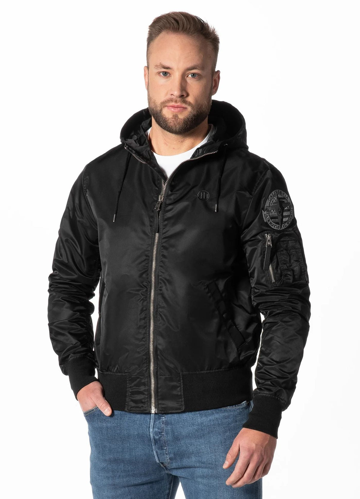 Men&#39;s transitional hooded jacket Starwood II