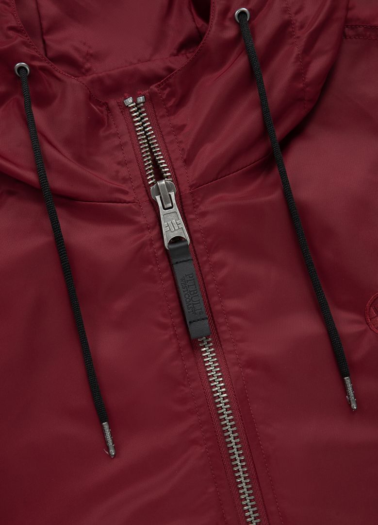 Men&#39;s hooded jacket Starwood II - Burgundy