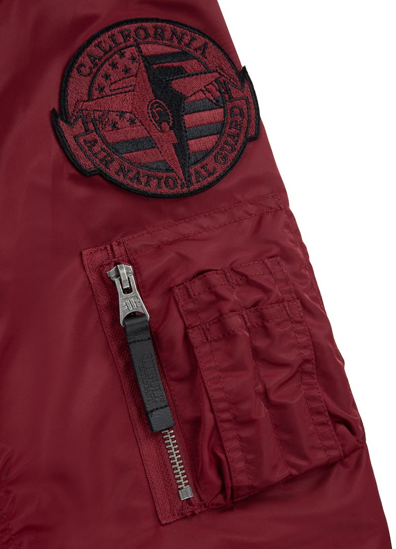 Men&#39;s hooded jacket Starwood II - Burgundy