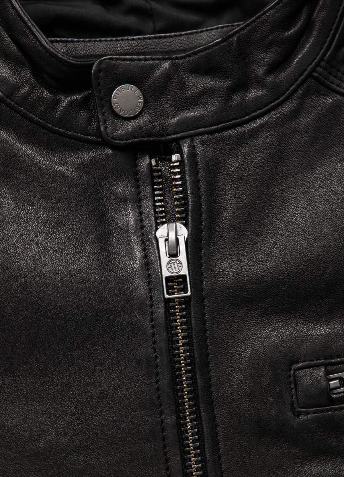 Leather jacket Hooper