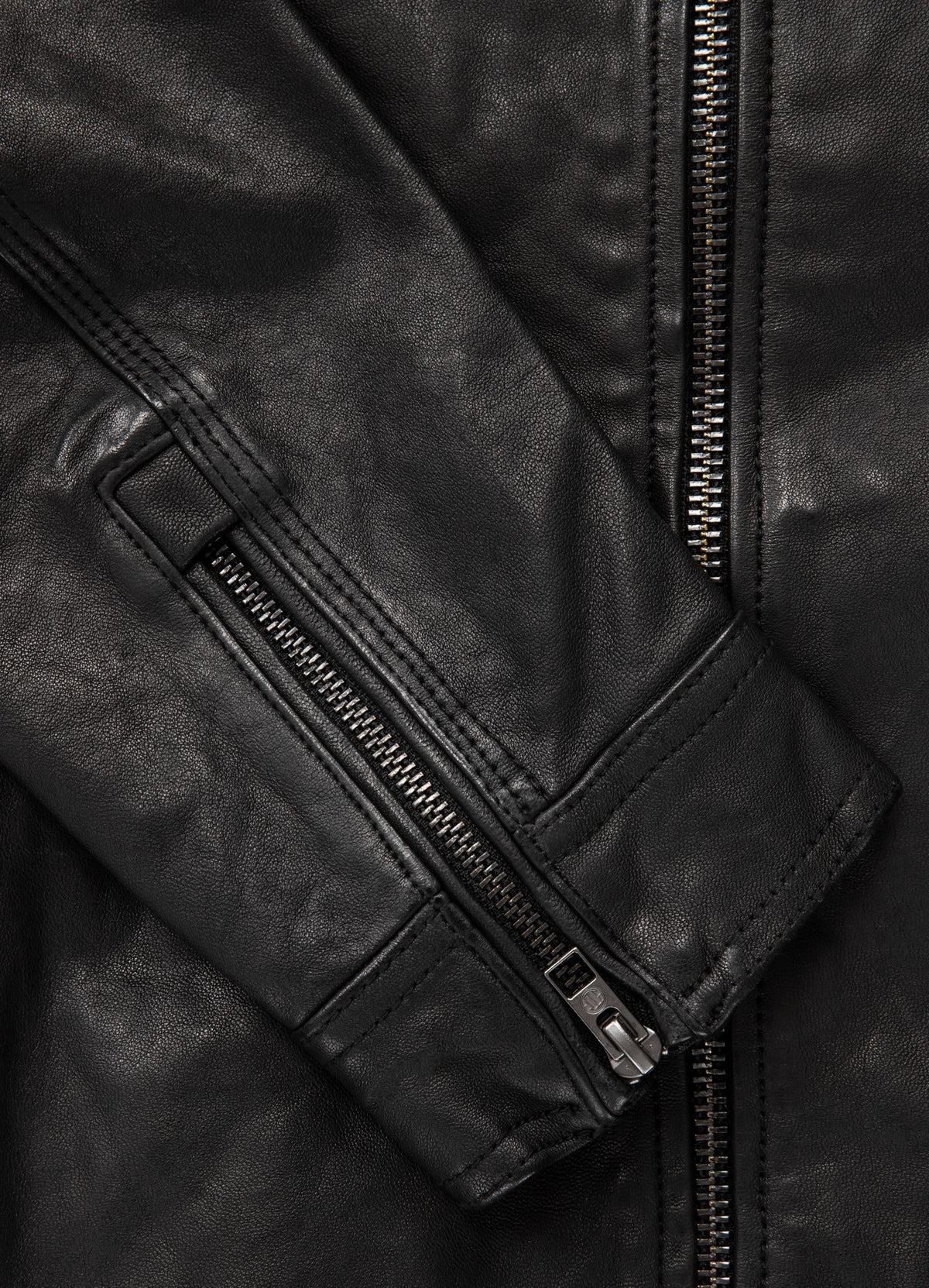 Leather jacket Hooper