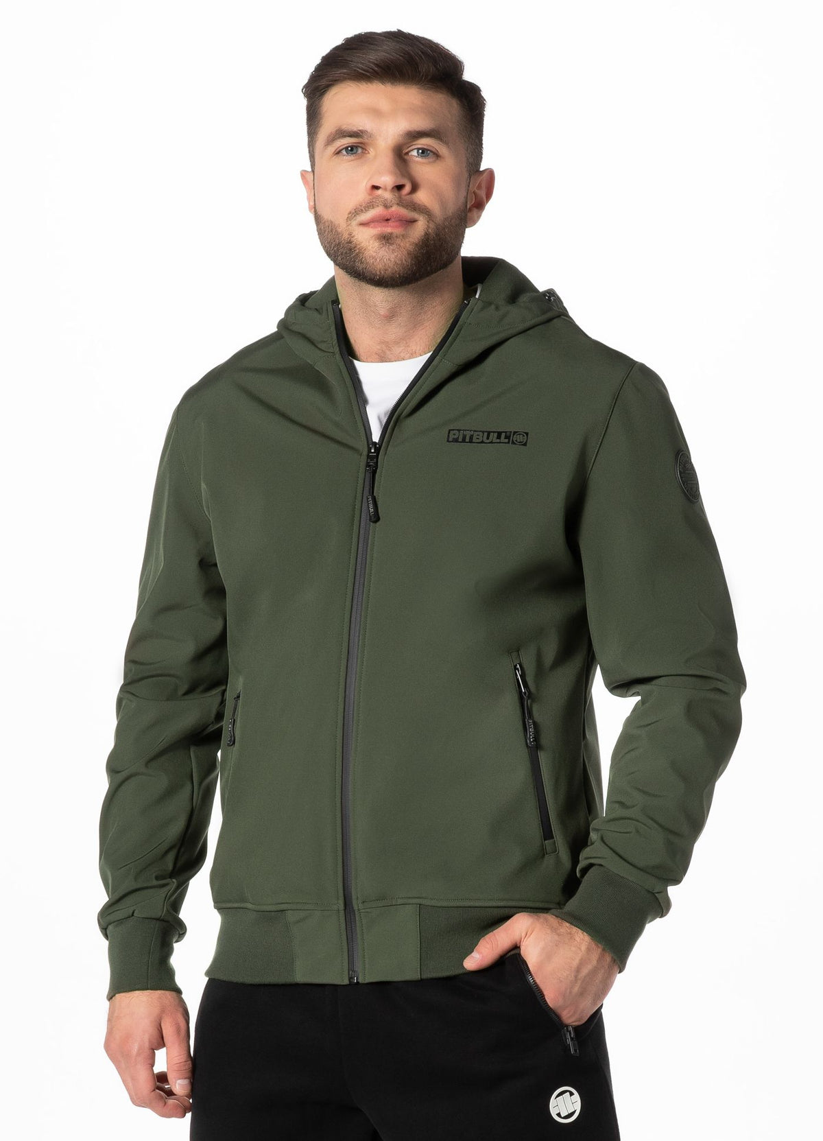 Men&#39;s hooded Softshell jacket Midway II