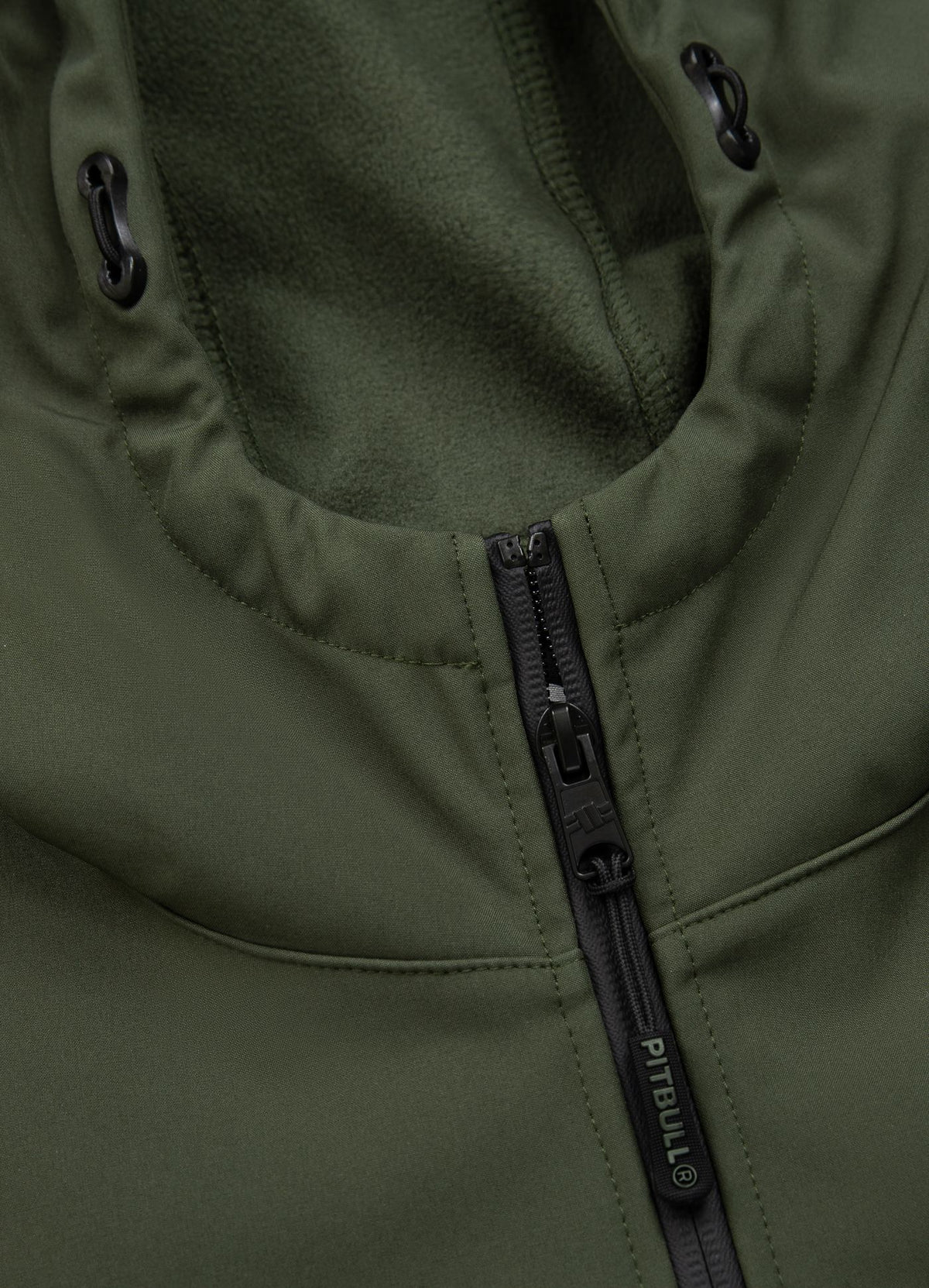 Men&#39;s hooded Softshell jacket Midway II - Olive