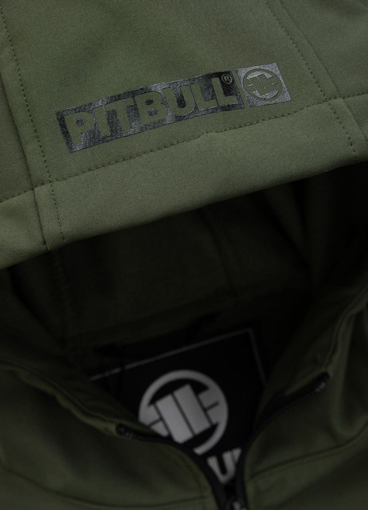 Men&#39;s hooded Softshell jacket Midway II - Olive