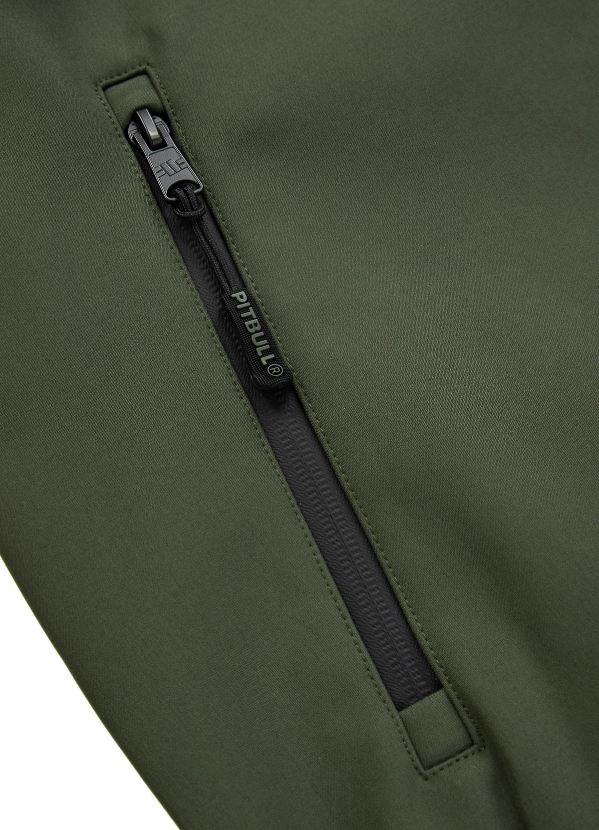 Men&#39;s hooded Softshell jacket Midway II - Olive