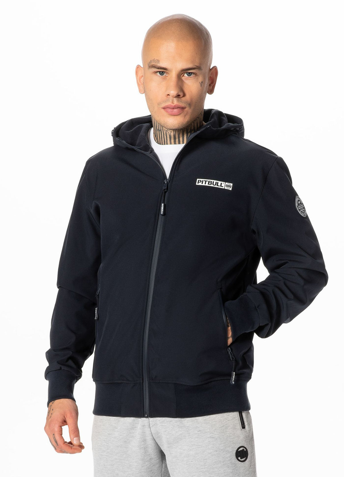 Men&#39;s hooded Softshell jacket Midway II