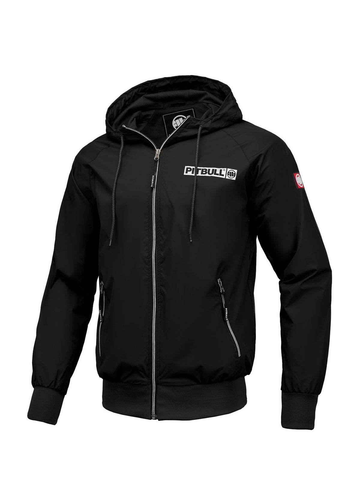 Men&#39;s hooded jacket Athletic Hilltop - Black