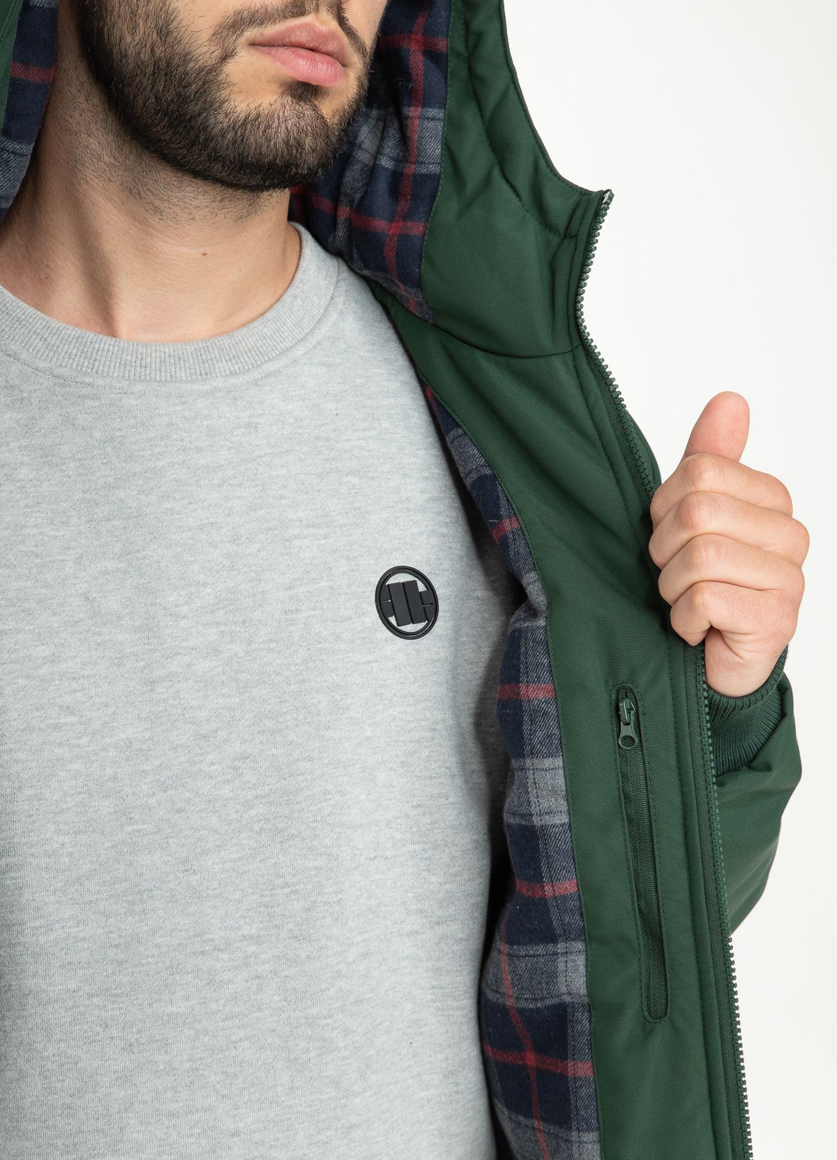 Hooded jacket Harbison Padded