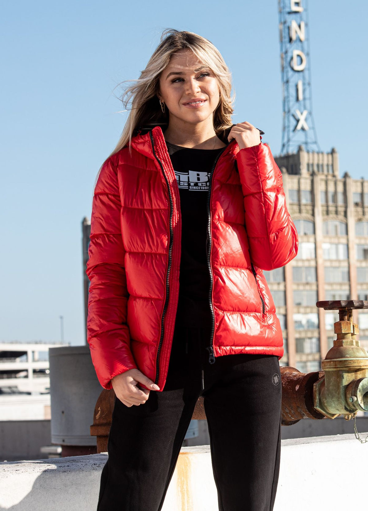 Women&#39;s winter jacket Shine